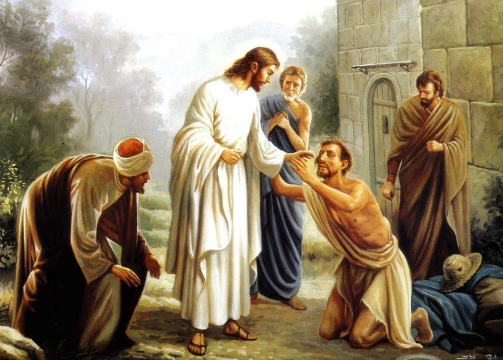 Jesus Heals The Man With Leprosy Light of Life